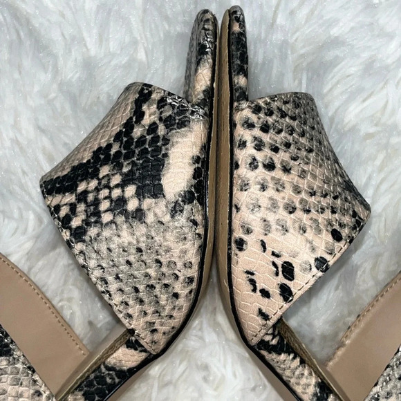 Madden Girl | Snake Print Chunky Heels - Picture 12 of 14